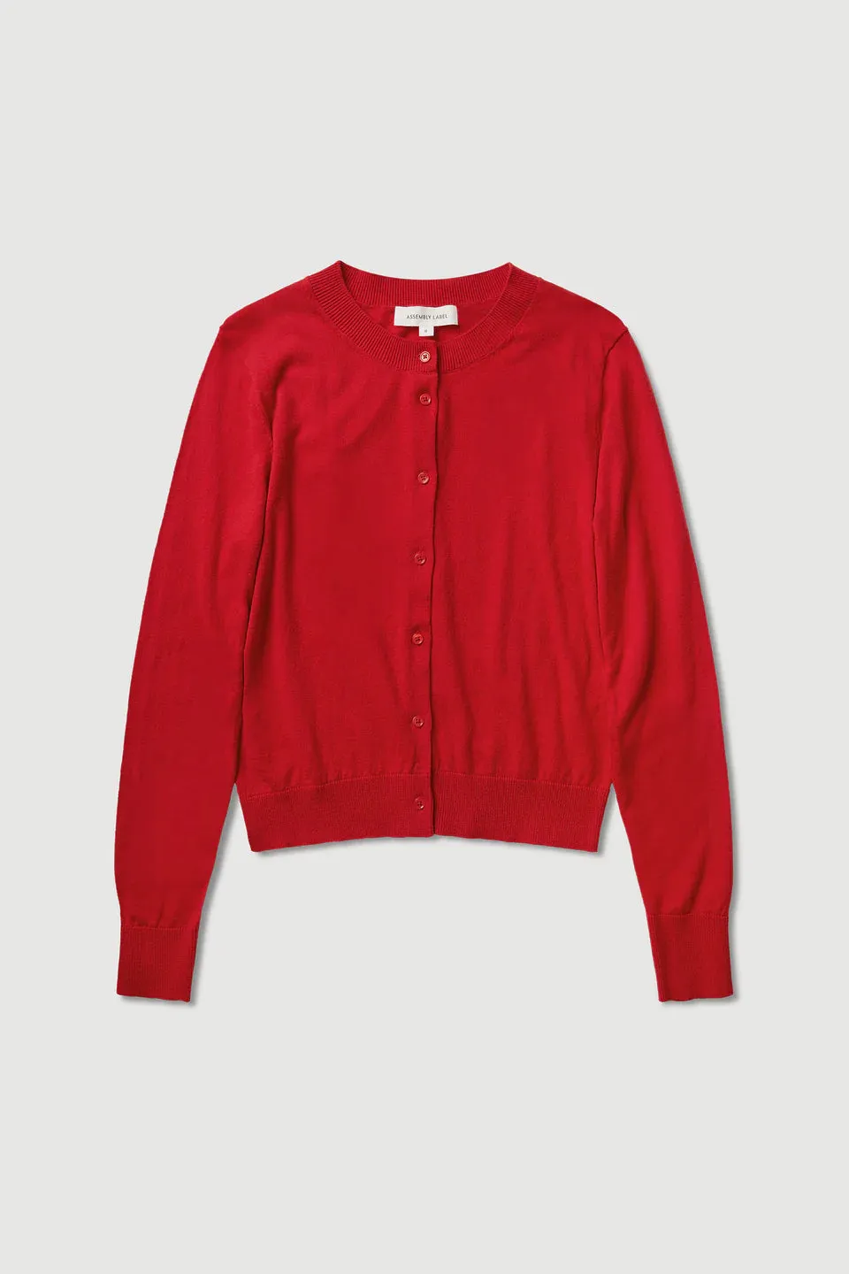 Assembly Label - Semra Cotton Cashmere Cardigan (Goji)